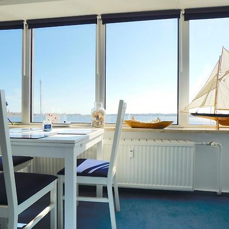 Ferienwohnung Schleiloge Mit Panoramablick Auf Die Schlei Šlesvik Exteriér fotografie