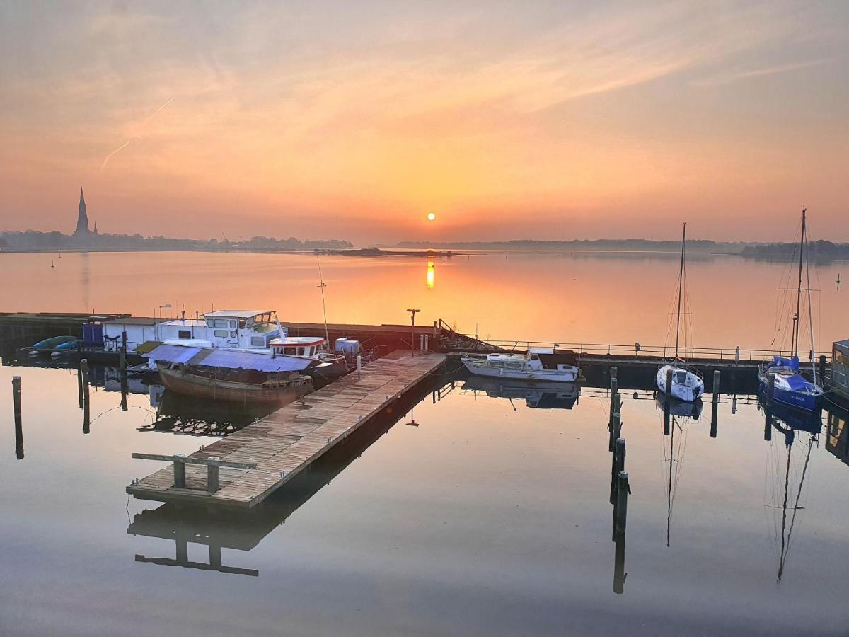 Ferienwohnung Schleiloge Mit Panoramablick Auf Die Schlei Šlesvik Exteriér fotografie