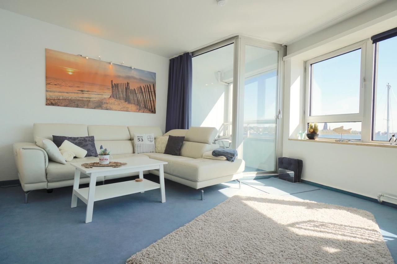 Ferienwohnung Schleiloge Mit Panoramablick Auf Die Schlei Šlesvik Exteriér fotografie