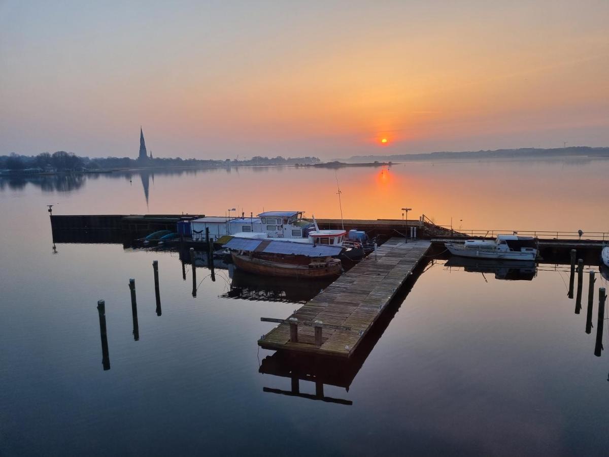 Ferienwohnung Schleiloge Mit Panoramablick Auf Die Schlei Šlesvik Exteriér fotografie