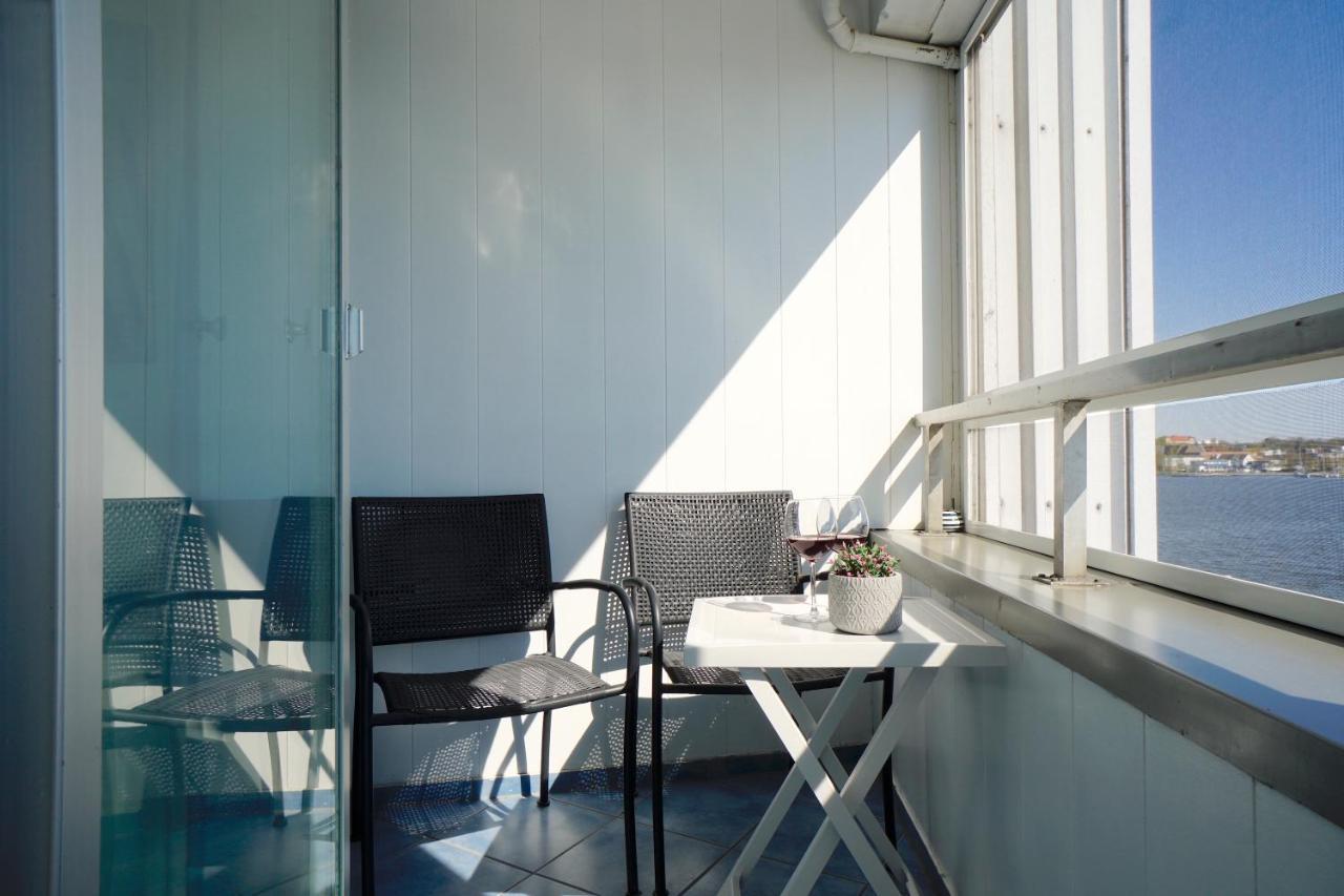 Ferienwohnung Schleiloge Mit Panoramablick Auf Die Schlei Šlesvik Exteriér fotografie