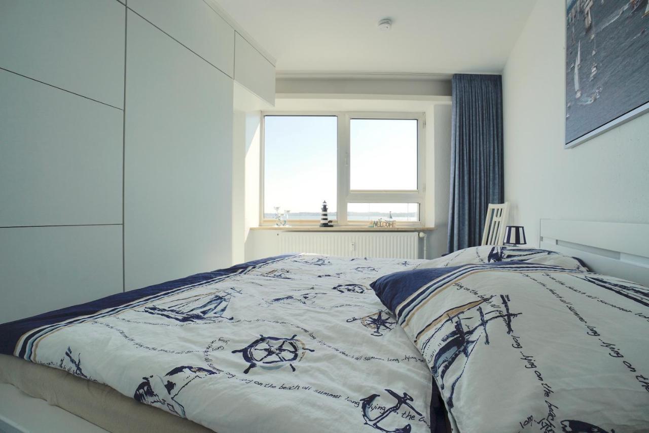 Ferienwohnung Schleiloge Mit Panoramablick Auf Die Schlei Šlesvik Exteriér fotografie