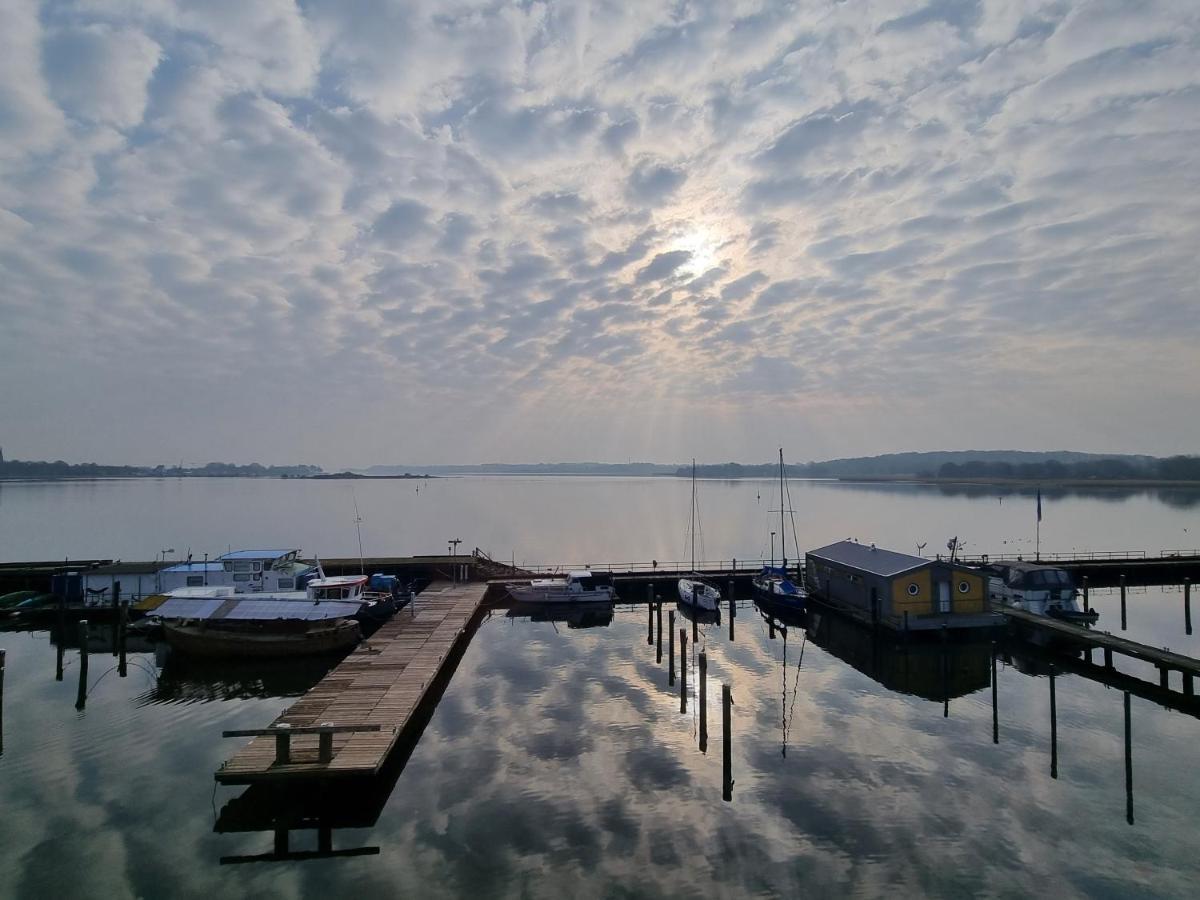 Ferienwohnung Schleiloge Mit Panoramablick Auf Die Schlei Šlesvik Exteriér fotografie
